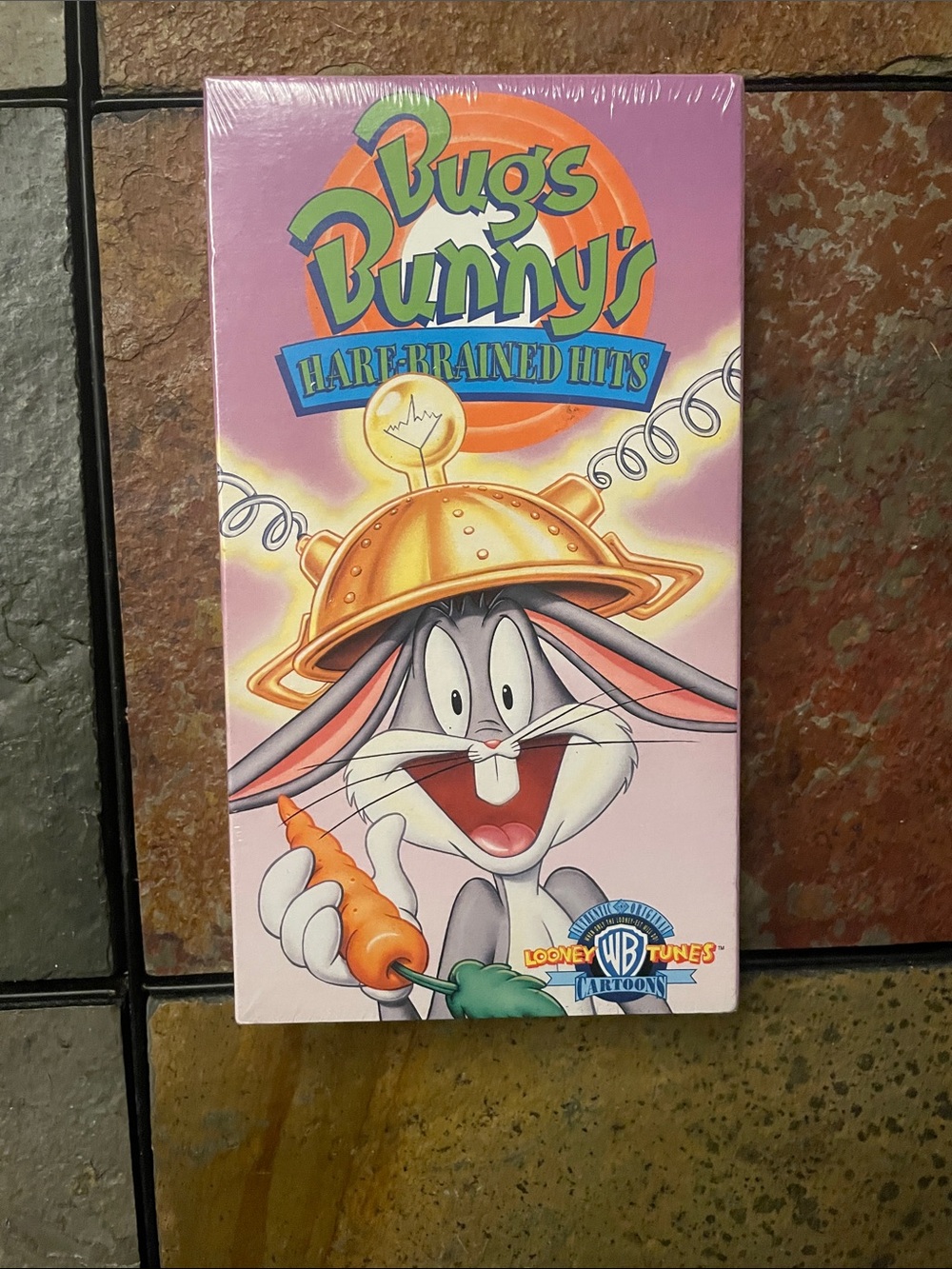 Warner Bros. Bugs Bunny VHS with Pink Cover Art